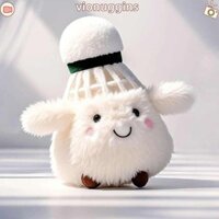 Búp Bê Sang Trọng VIONUGGINS, Móc Khóa Cầu Lông Sáng Tạo Dễ Thương, Đồ Chơi Vui Nhộn Lông Túi Mềm Trang Trí Mặt Dây Chuyền Bạn Bè Quà Tặng