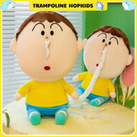 Búp Bê Shin Gấu Bông Hộp Đựng Khăn Giấy Ngộ Nghĩnh – Búp Bê Rút Khăn Giấy