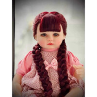 Búp bê sơ sinh 16 inch em bé gái thân bông