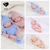 Búp Bê Sơ Sinh Bằng Silicon Vinyl Mềm Chống Thấm Nước 20CM Giống Thật Dễ Thương