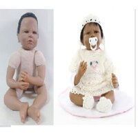 Búp Bê  Thân Gòn Mềm Mại Em Bé Châu Phi 55 cm = 22 inch NPK