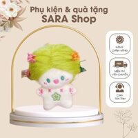 Búp bê tóc dài cute làm bằng vải nhung mềm nhồi bông cực cute phù hợp làm quà tặng cho trẻ.
