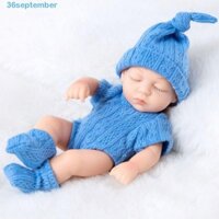 Búp bê trẻ sơ sinh tháng 9, Búp bê trẻ mới biết đi tái sinh Mini thật, Búp bê trẻ em Silicon sống động như thật Cảm ứng mềm Silicone Búp bê tái sinh Đồ chơi trẻ mới biết đi