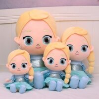 Búp bê tuyết tuyết Công chúa tuyết Búp bê Aisha Nữ Anna Xuebao Đồ chơi sang trọng Đồ chơi lãng mạn Quà Tặng Aisha