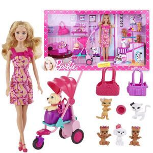 Búp bê và cửa hàng thú cưng Barbie BCF82