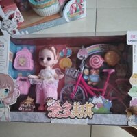 Búp Bê Xe Đạp Cho Bé