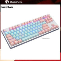 Bur 87 Cái / bộ Keycap Màu Sắc Phù Hợp Với Bàn Phím Cơ PBT Chống Ánh Sáng Keycap Cho Bàn Phím Anh Đào