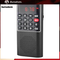 Bur L-328 Đài FM Đa Năng Sạc Di Động USB TF MP3 Máy Nghe Nhạc Cầm Tay Cho Ngoài Trời
