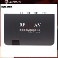 Bur Remote Shutdown Tv Tuner Mạng Truyền Hình Tương Thích Tivi Tuner Rf Sang Av Analog Tv Thu Box 251 Kênh Điều Khiển Từ Xa Cắm Eu Bộ Chuyển Đổi Video