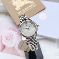 Burberry Quartz BU10110 The Classic Round Silver Dial Stainless Steel  - Đồng Hồ Nữ