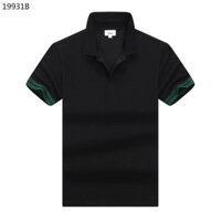 Burberry1476 Phong Cách Mới Áo polo Nam Tay Ngắn Jacquard Cổ Áo