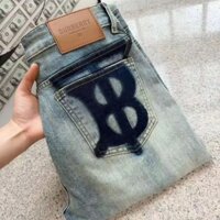 Burberry2508 Quần Jean Nam Slim-fit Quần Thẳng