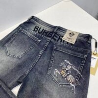 Burberry2508 Quần Jeans Slim-Fit co giãn phong cách mới