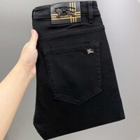 Burberry2601 Quần Jeans Cao Cấp Nam Slim-fit Co Giãn Slimer Look Quần