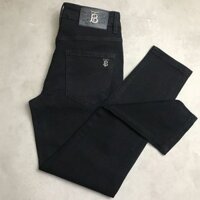 Burberry3516 Co Giãn Slim-fit Chất Lượng Ôm Hơn Nhìn Nguyên Chất Quần Jean Đen Nam