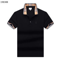 Burberry8819 Phong Cách Mới Áo Sơ Mi Cotton Tay Ngắn Áo Sơ Mi Nam Nửa Tay Thường Ngày