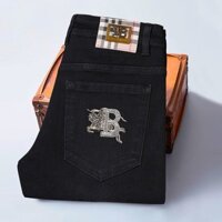 Burberry8819 Quần Jean Co Giãn Nam Slim fit Thẳng