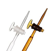 Buret thủy tinh 10ml25ml50ml cơ bản/axit loại A loại trắng nâu xanh dòng trắng axit trắng kiềm phổ