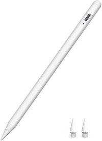 Bút Apple Pencil thế hệ 2 với sạc nhanh 15 phút, Nghiêng & Từ chối lòng bàn tay, Bút cảm ứng từ tính cho các dòng iPad.