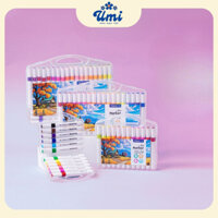 Bút Art Marker Brush Gloobal ART, bút vẽ siêu xinh màu sắc đa dạng, bút nét cọ mềm chuyên nghiệp - SKU ART200
