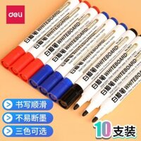Bút bảng trắng Deli có thể xóa bút bảng đen cho giáo viên bút bảng trắng màu mực bút bảng trắng bút bảng trắng có thể xóa Bút viết bảng trắng cho trẻ em bút lớp trắng