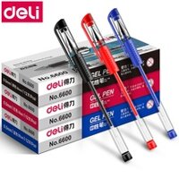 Bút bi 3 mầu deli No.6600