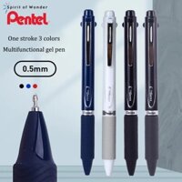 Bút bi 3 màu Pentel Energel Japan White