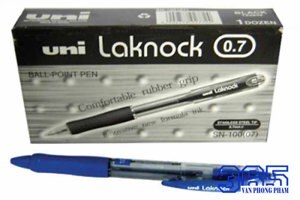 Bút bi bấm Uni Laknock SN-100