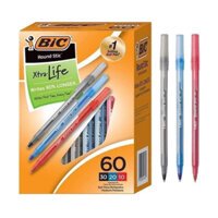 Bút Bi Bic - dòng bán chạy số 1 của Mỹ (set 60 chiếc)