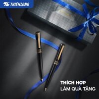 Bút bi cao cấp Thiên Long ngòi 1,0mm, thân kim loại mạ vàng 18k tinh xảo, thích hợp làm quà tặng - Bút ký Bizner Biz-01