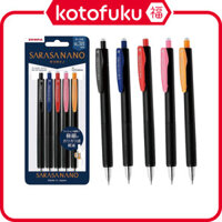 Bút bi mực Gel Zebra Sarasa Nano 0,38mm Nhật Bản