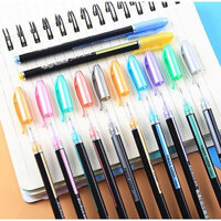 Bút bi nhũ màu – 12 cây/hộp