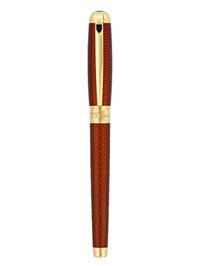 Bút bi nước S.T. Dupont Line D Large Amber Rollerball Pen 412111L