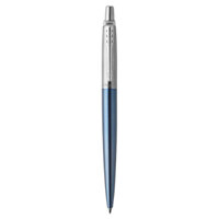 Bút Bi Parker Jotter WTL Blue CT TB6-1953411 cao cấp ngòi 1.0mm - Mực xanh, vỏ bút màu xanh