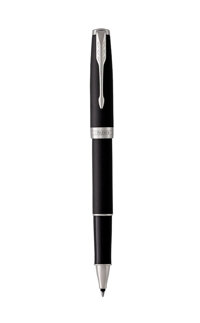 Bút bi Parker Sonnet 13 Slim Silver PGT BP M Black