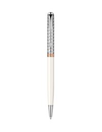 Bút bi Parker Sonnet Metal & Pearl Slim CT BP