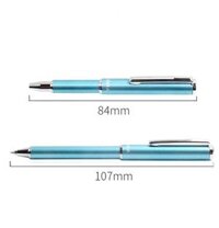 Bút bi trượt Zebra BA55-BK-BL mini 0.7mm, mực xanh