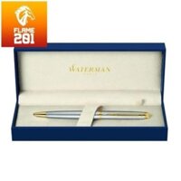 Bút bi Waterman Hemisphere Essential Stainless Steel Gold Trim ( Tặng kèm 1 ống mực dự phòng) chính hãng