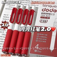 Bút bỏ túi mới Languo, bút đỏ, bút chỉnh sửa bỏ túi di động, bút gel sinh viên giá trị cao, bút đỏ thi, bút chỉnh sửa giáo viên, bút đánh dấu, bút bi nhỏ, bút khô nhanh