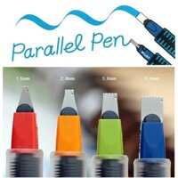 Bút calligraphy Pilot parallel pen gothic bút máy kèm sẵn mực có nhiều cỡ ngòi