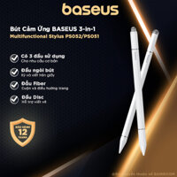 Bút Cảm Ứng Baseus Smooth Writing III 3-in-1 cho Laptop/Phones/Tablet hít nam châm