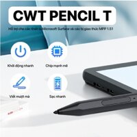 Bút cảm ứng C W T CHILL WITH TATTY PENCIL T dùng cho laptop cảm ứng, surface có chống tì đè