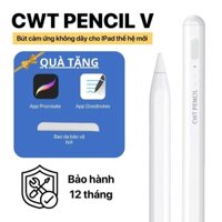 Bút cảm ứng CHILL WITH TATTY CWT pencil V hỗ trợ cảm ứng chống tì đè, sạc nhanh, nét thanh đậm