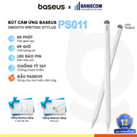 Bút cảm ứng cho Pad BASEUS PS011 Active Stylus Smooth Writing 2 + Passive