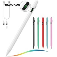 Bút cảm ứng đa năng BLACKON, Bút màn hình cảm ứng máy tính bảng có thể sạc lại nhạy cảm, Viết chuyên nghiệp đầy màu sắc với màn hình nguồn Bút chì điện thoại di động cho Android / iOS
