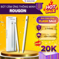 Bút Cảm Ứng Đa Năng Kết Nối IOS / ANDROID / WINDOWN Rougon, Màn Hình Cảm Ứng Chống Vân Tay, Hiển Thị Phần Trăm Pin
