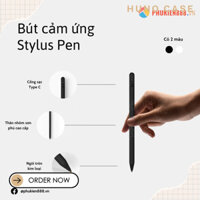 Bút cảm ứng điện dung thông minh Stylus Pen, dùng cho điện thoại và máy tính bảng cực nhạy, cổng sạc typeC TẶNG KÈM GĂNG