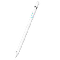 Bút cảm ứng stylus thông minh hiệu WIWU Pencil Magic Gen 2 cho màn hình cảm ứng iPad  iPhone  Samsung Xiaomi Huawei Oppo Sony LG cảm ứng siêu mượt mà, dung lượng pin cao, thiết kế thời trang - Hàng nhập khẩu - Trắng