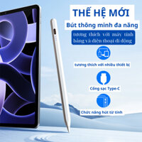 Bút cảm ứng thông minh Stylus Pen, dùng cho điện thoại và máy tính bảng cực nhạy, cổng sạc typeC TẶNG KÈM GĂNG