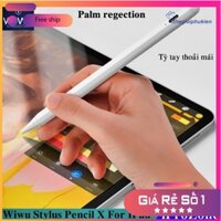 Bút cảm ứng WIWU Stylus Pencil X sử dụng cho các loại IPad , Palm Regection (tỳ tay vẫn sử dụng được) chính hãng